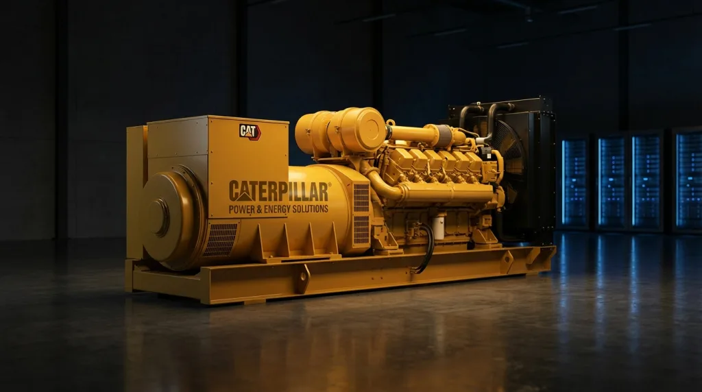 Caterpillar Quartal mit Fokus auf Power-&-Energy-Generator für KI-Rechenzentren