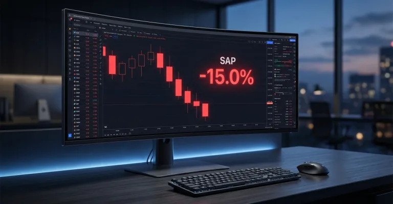 SAP Quartalszahlen: -15,7% Crash-Drama an der Börse