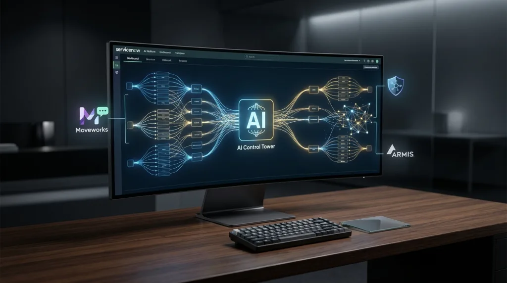 ServiceNow Quartal mit Fokus auf AI Control Tower, Plattform, KI-Deals und starkem Wachstum