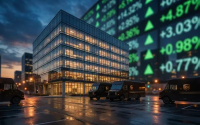 UPS Quartal: +3,4% Sprung nach Zahlen-Wende