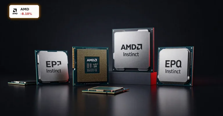 AMD -8% nach Rekordquartal: KI-Ausblick schockt