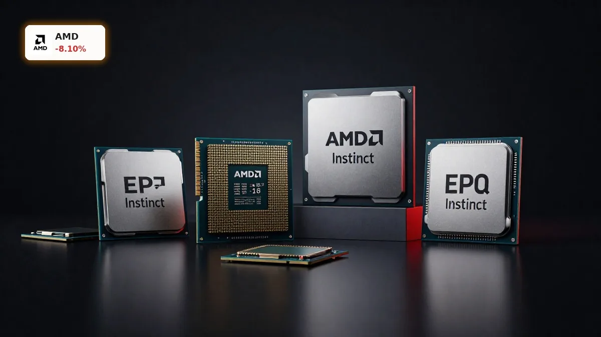 AMD -8% nach Rekordquartal: KI-Ausblick schockt