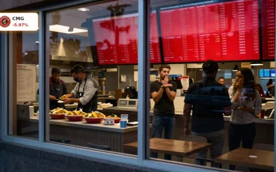 -6% Absturz: Chipotle Quartal schockt Anleger