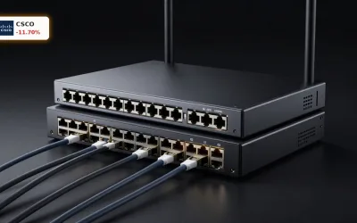 Cisco Quartal mit Rekordumsatz und KI-Boom – warum die Aktie trotz starker Zahlen um 11,7% einbricht