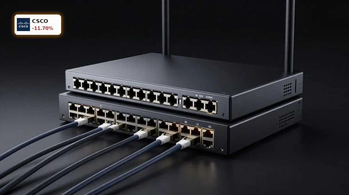 Cisco Quartal mit Rekordumsatz und KI-Boom – warum die Aktie trotz starker Zahlen um 11,7% einbricht