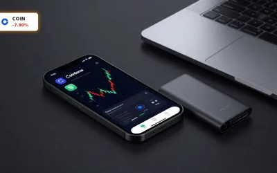 Coinbase Quartal mit 667 Mio. Dollar Verlust: Warum die Aktie 7,9% einbricht und starke Abo-Erlöse trotzdem Hoffnung machen