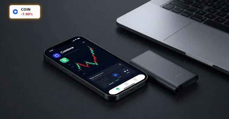 Coinbase Quartal mit 667 Mio. Dollar Verlust: Warum die Aktie 7,9% einbricht und starke Abo-Erlöse trotzdem Hoffnung machen