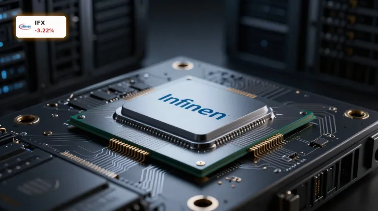 Infineon -3%: KI-Investitionen zünden Wachstums-Turbo