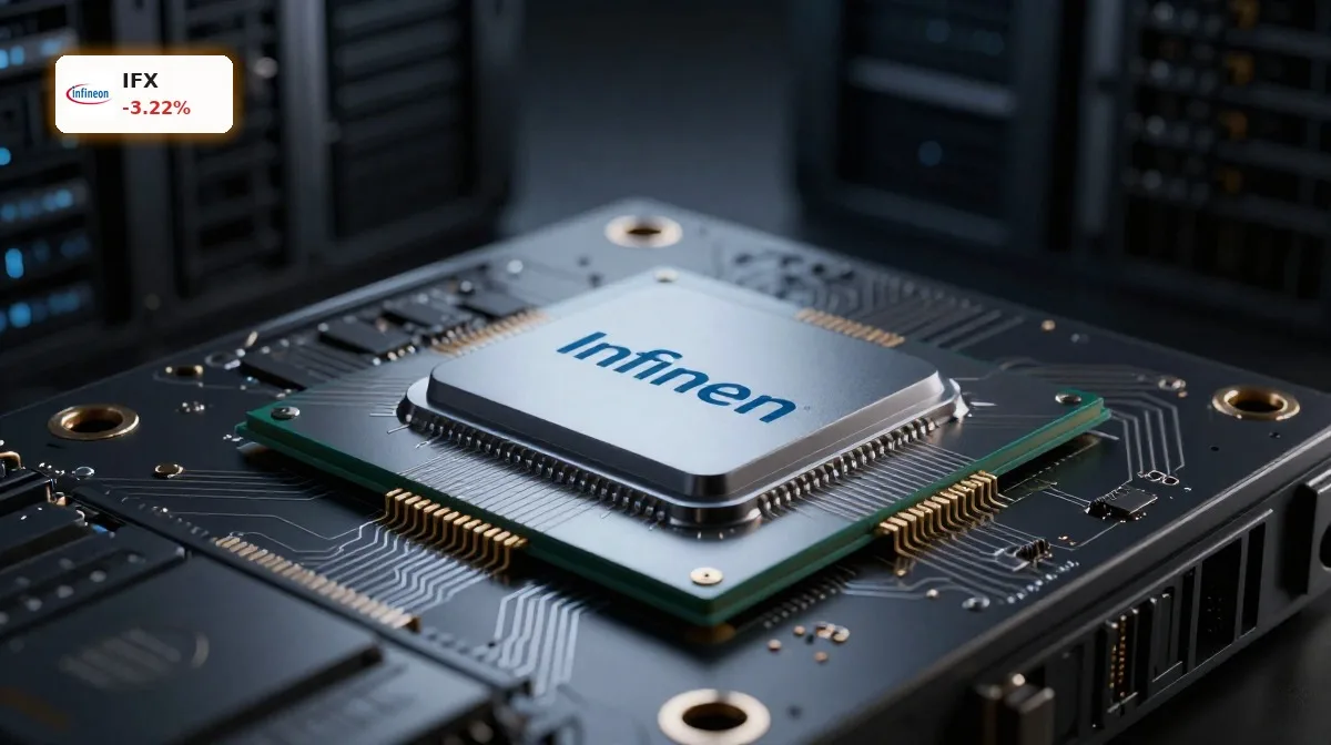 Infineon -3%: KI-Investitionen zünden Wachstums-Turbo