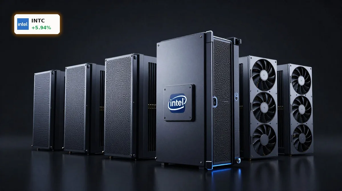 Intel KI-Strategie bei +5,9% Kursplus: Wie CPU-Mangel, GPUs und Foundry das KI-Geschäft wirklich verändern