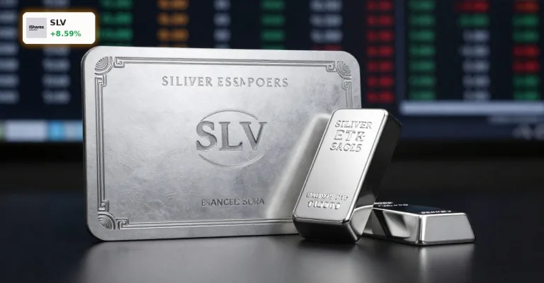 SLV +8,6%: iShares Silver Trust Crash – brutale Chance?