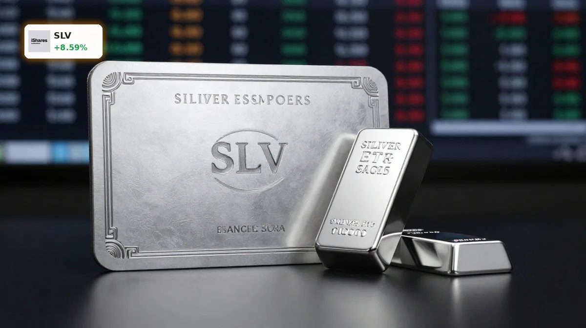 SLV +8,6%: iShares Silver Trust Crash – brutale Chance?