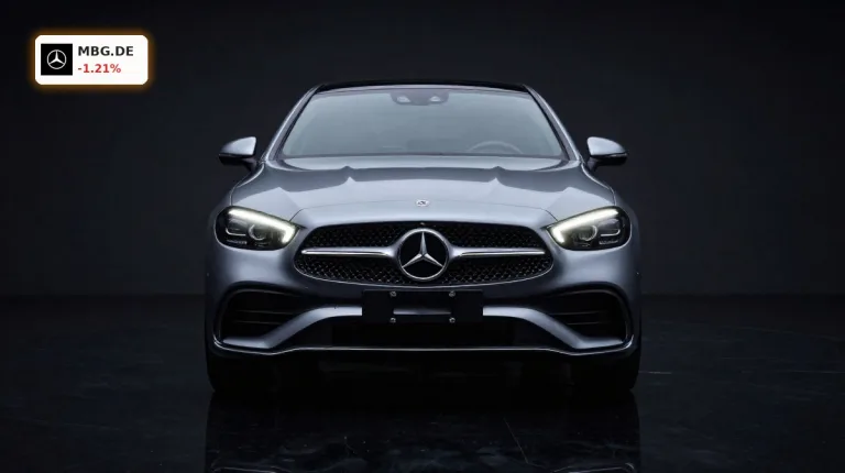 Mercedes-Benz Quartal mit Gewinneinbruch von 44%: Was hinter den schwachen Zahlen steckt und wie das Sparprogramm die Aktie veraendert