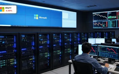 Microsoft Quartal: -4,45% und KI-Investitionsschock