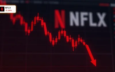 Netflix Merger: -3% Crash & Mega-Deal Alarm