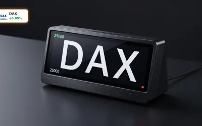 DAX Marktausblick: Rekord-Chance am Widerstand bei 25.000