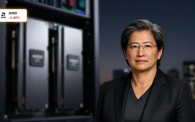 Advanced Micro Devices KI-Prognose: 34% Wachstum unter Meta-NVIDIA-Druck