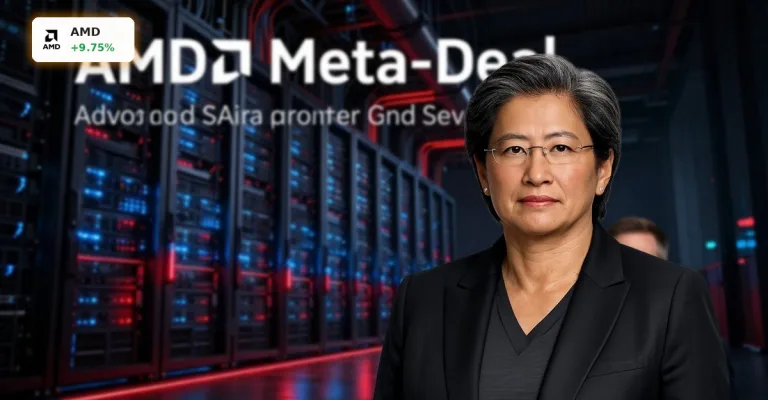 AMD Meta-Deal mit 60 Mrd.-Volumen: KI-Boom trotz -1,8% Kursrutsch