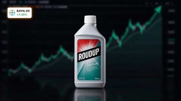 Bayer Glyphosat-Vergleich: Rallye nach teurem Milliarden-Schock