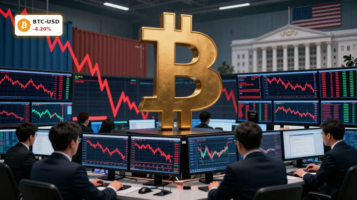 Bitcoin Zollschock: Droht jetzt der Crash auf 60.000 Dollar?