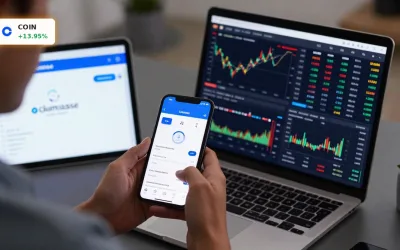 Coinbase Expansion +13,9%: Boom durch kostenlosen Aktienhandel