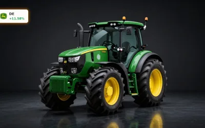 Deere Quartal mit +11,6% Rallye: Prognose-Rekord sorgt für Auftrieb
