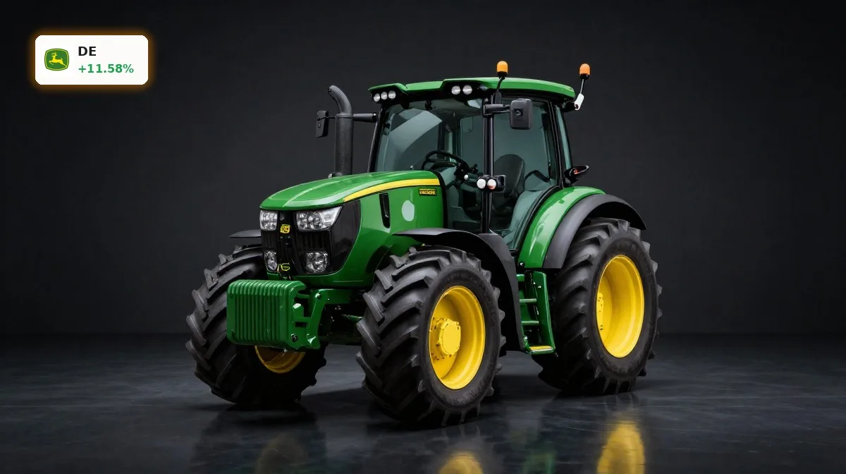 Deere Quartal mit +11,6% Rallye: Prognose-Rekord sorgt für Auftrieb