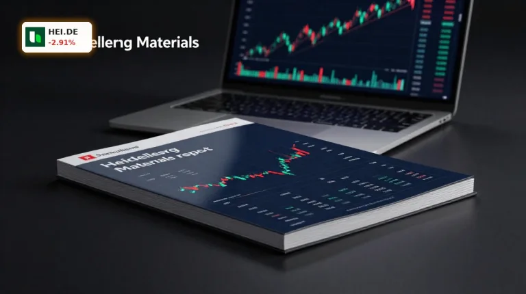 Heidelberg Materials Jahresergebnis mit Rekord – Aktie fällt -2,9%