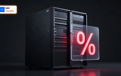 IBM KI-Disruption -13,1%: Wie hart trifft der Mainframe-Schock?