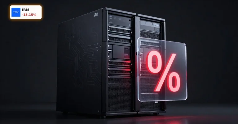 IBM KI-Disruption -13,1%: Wie hart trifft der Mainframe-Schock?