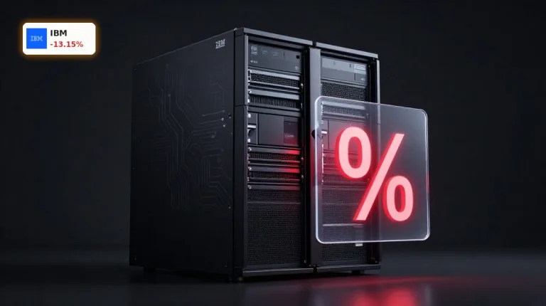 IBM KI-Disruption -13,1%: Wie hart trifft der Mainframe-Schock?