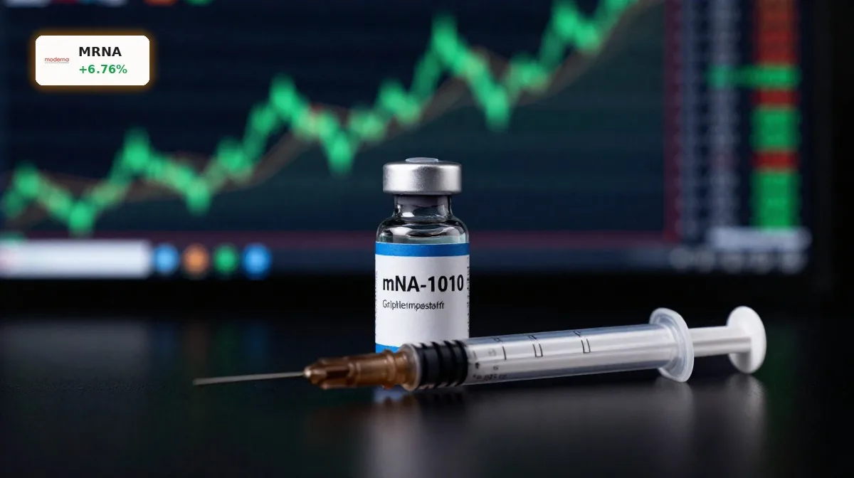 Moderna Grippeimpfstoff +6,8%: FDA-Chance treibt Aktie deutlich an