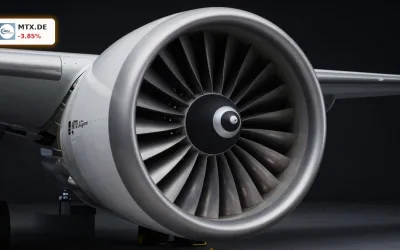 MTU Aero Engines Quartal: -3,8% Crash trotz starkem Gewinnsprung