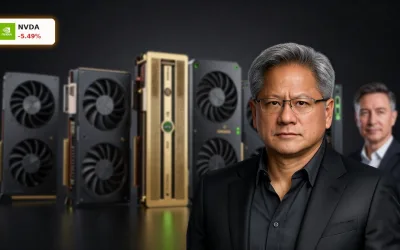 NVIDIA Quartal mit Rekord-Boom – Aktie fällt um 5,5%