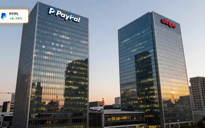 PayPal Übernahme +6,7%: Rallye durch Stripe-Fantasie und CEO-Wechsel