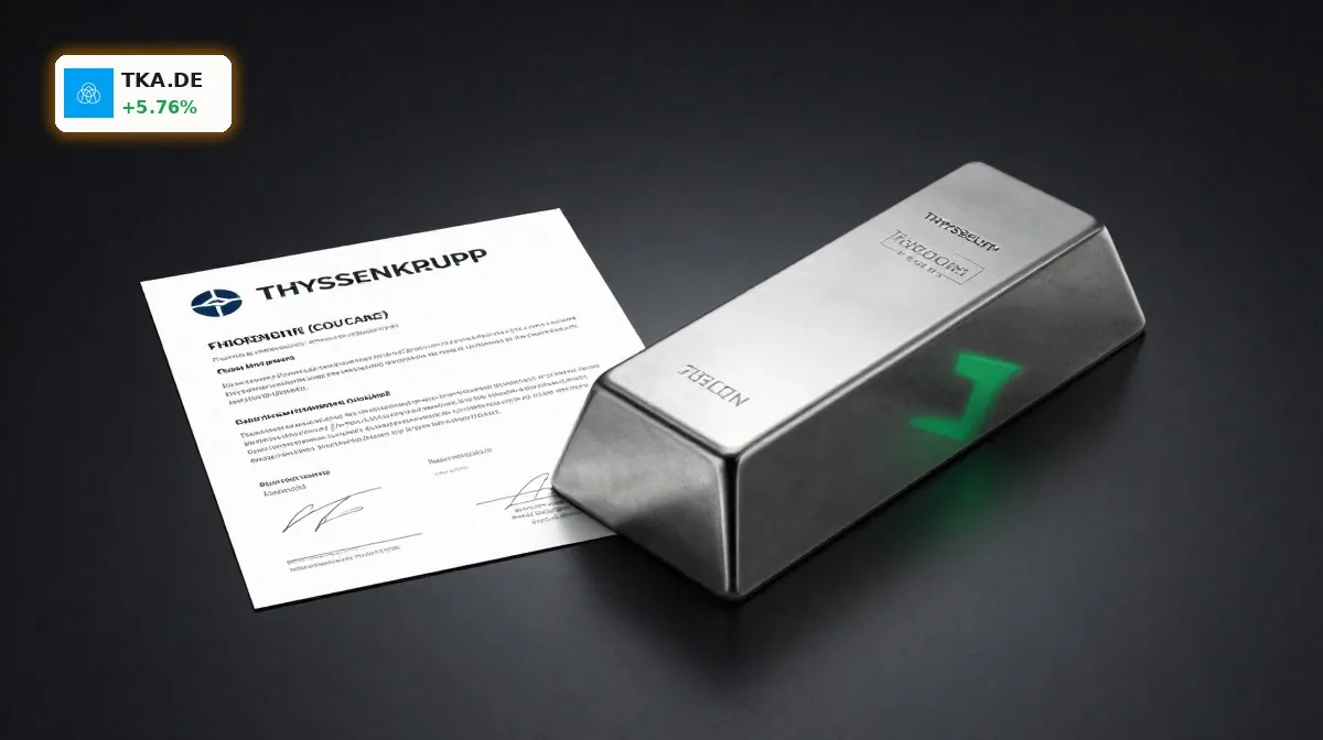 ThyssenKrupp Prognose: +5,8% Rallye-Chance nach Jefferies-Upgrade