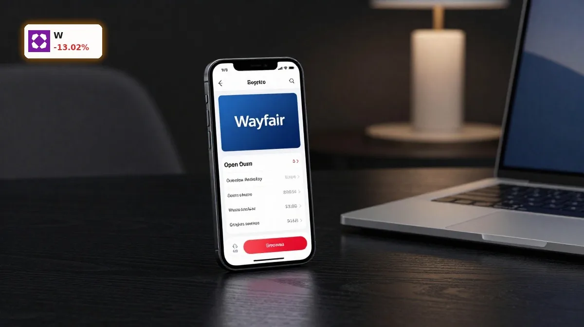 Wayfair Quartal mit -13% Crash trotz Profitboom