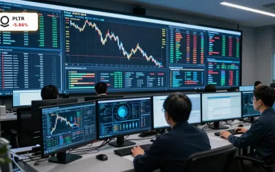 Palantir Quartal mit Rekordzahlen und Mega-KI-Deals – warum stürzt die Aktie trotzdem so deutlich ab?
