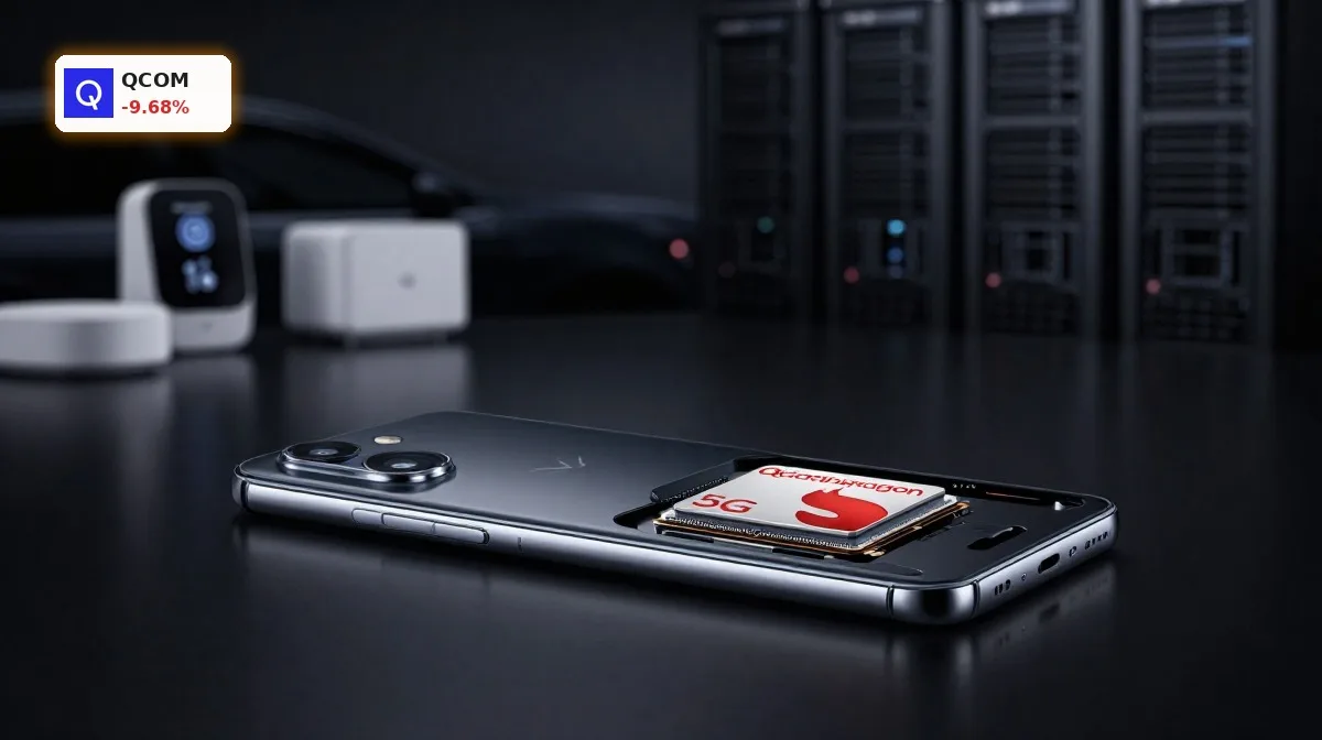 Qualcomm Quartal: -9,7% Absturz nach Rekordzahlen