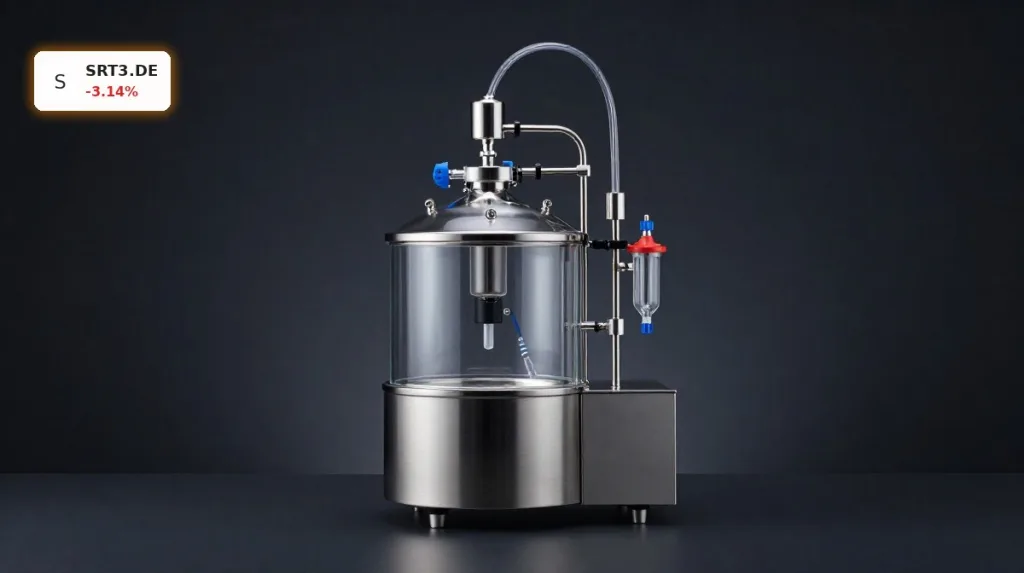 Premium Bioprozess-Laborequipment als Symbol für starkes Sartorius Quartal und margenstarkes Wachstum