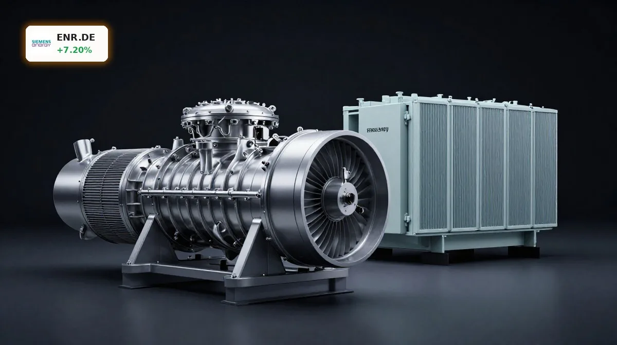 Siemens Energy Quartal mit Rekordaufträgen und Gewinnsprung: Warum die Aktie nach Zahlen über 7% zulegt