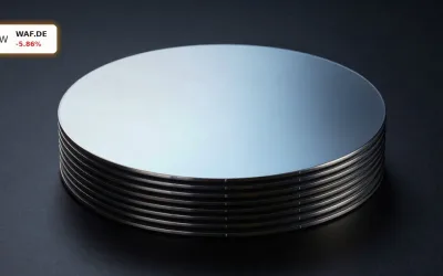 -5,9% Absturz: Siltronic Jahreszahlen schocken