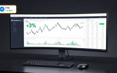The Trade Desk Bewertung nach 80-%-Absturz und +3% Rebound: Ist die einstige Wachstumsaktie jetzt ein Value-Schnäppchen?