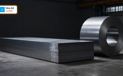 thyssenkrupp Quartal mit hohem Verlust: Wie gefährlich werden Stahl-Sanierung und Auftragsflaute für die Aktie?