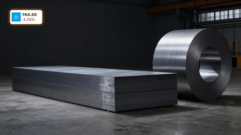 thyssenkrupp Quartal mit hohem Verlust: Wie gefährlich werden Stahl-Sanierung und Auftragsflaute für die Aktie?