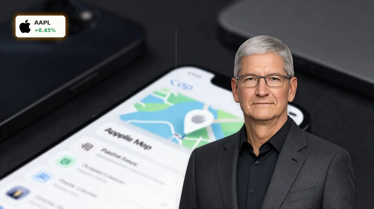 Apple Maps-Werbung Rekordquartal: Service-Boom als Chance