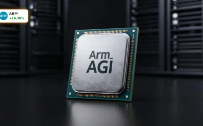 Arm Holdings KI-Strategiewechsel +16,4%: eigener KI-Serverchip als Boom-Chance