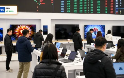 Best Buy Quartal mit +7,1% Rallye: Gewinn-Boom trotz Flaute