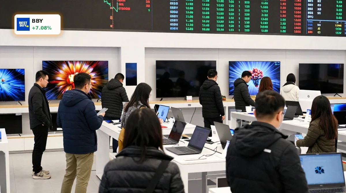 Best Buy Quartal mit +7,1% Rallye: Gewinn-Boom trotz Flaute