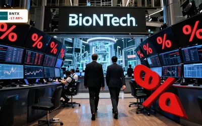 BioNTech Gründerwechsel: -17,9% Crash und Milliardenverlust schocken Anleger
